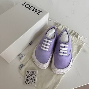 Loewe Lavender Lilac Terra Vulca Lace-Up Sneaker